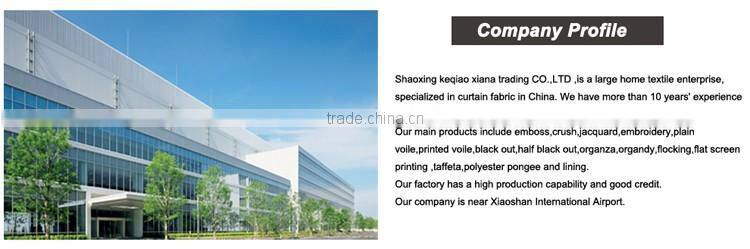 High-grade embroidery types of curtain fabrics