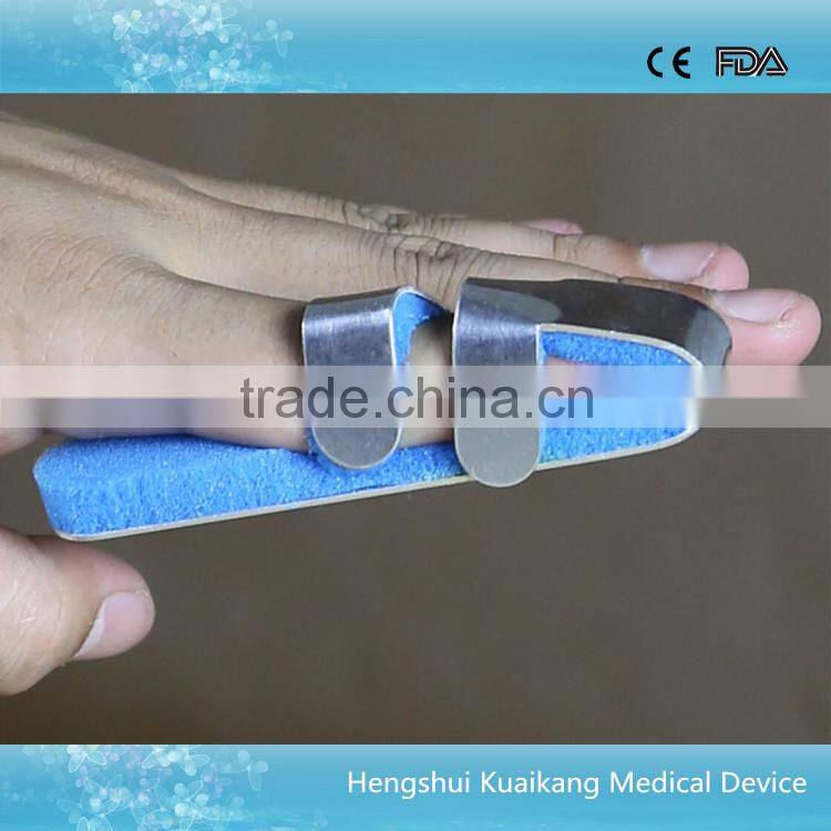 Easy used malleable aluminum splint finger guard finger support splint made in china