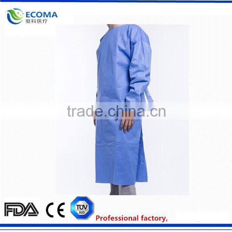 From factory with FDA AUDIT High Risk Reinforced SMMS Surgical Gown
