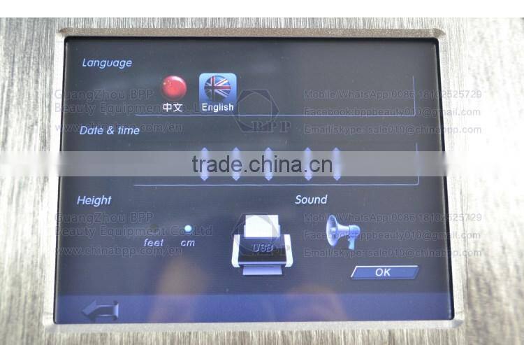 Alibaba machine hot selling body fat analyzer
