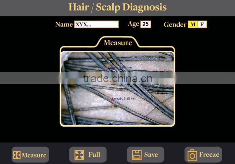 hair analysis machine in Skin Analyzer hair analysis equipment