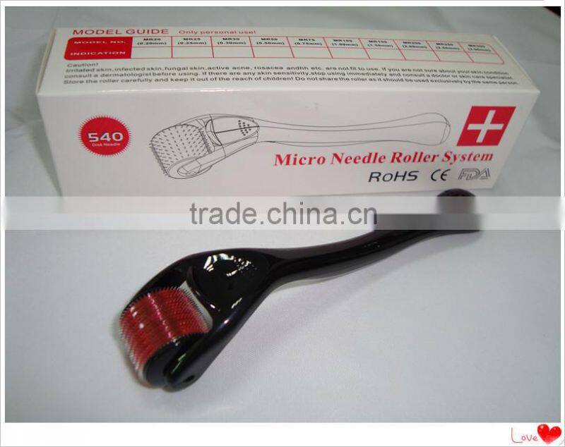 GTO 540 micro needle medical grade stainless steel derma roller