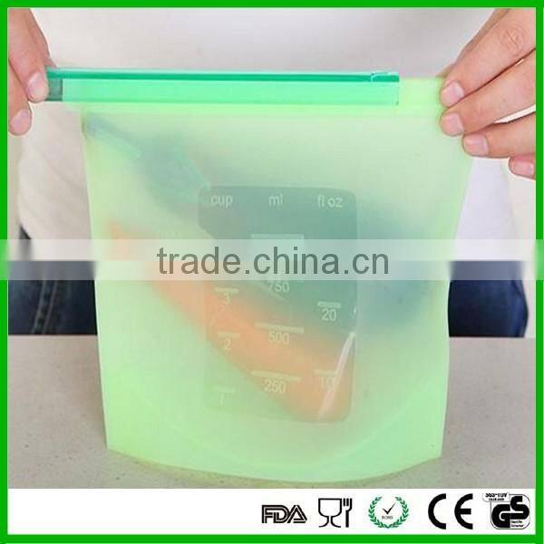 Reusable silicone sealing bag silicone Fresh bag