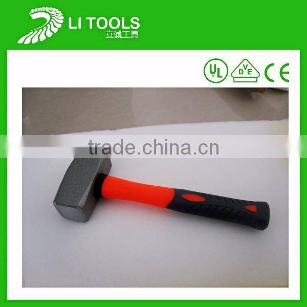 Wood handle Top sale Carbon steel stone breaking hammer