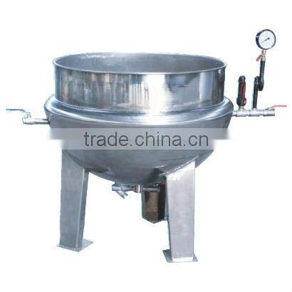 Gas Steam Jacketed Kettle - 500 liter , Stainless Steel 304