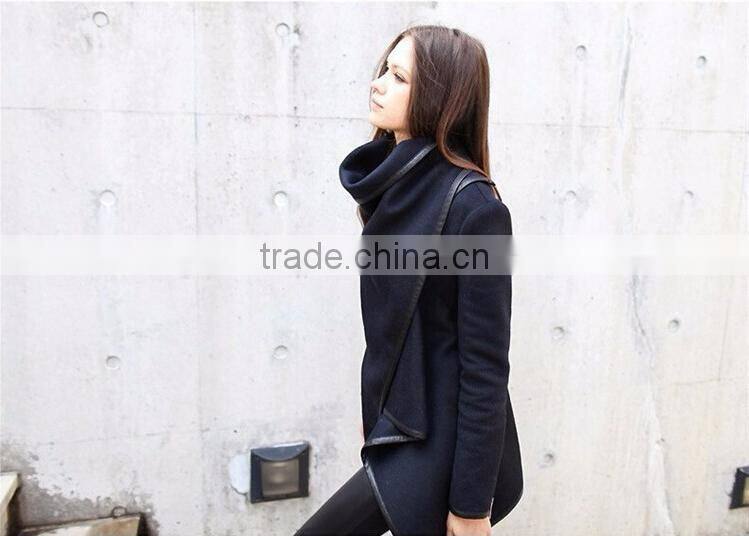 New Women Warm Wool Slim Long Trench Parka Peacoat Outwear Overcoat Coats Jacket