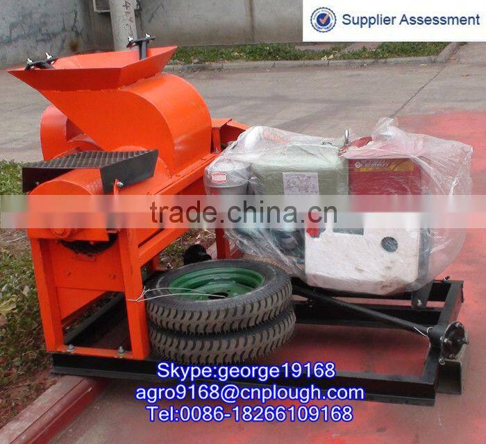 Agricultural maize power thresher