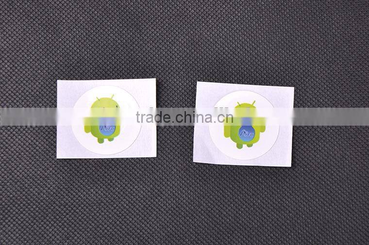 2015 high quality rfid nfc label / anti-metal rfid nfc tag