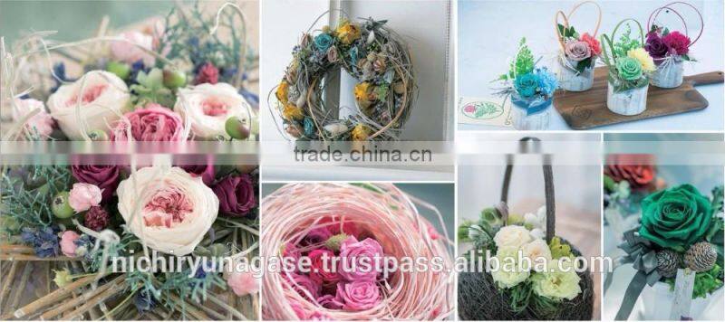 Pretty and Cute real touch hydrangea preserved flowers with various species