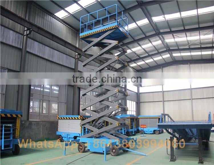 4-18 meters height hydraulic elevator machine lifting tools lifting platform equipment