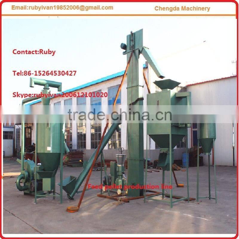 2017 hot sell laying hens pellet machine production line in Nigeria