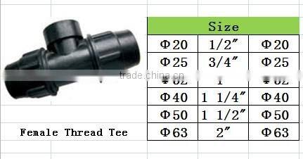 CYLR Drip Irrigation System Drip Pipe Fittings