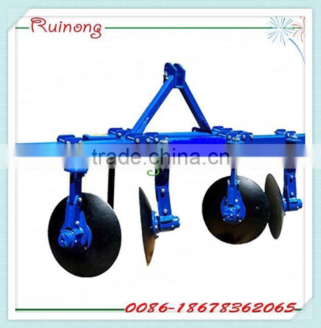 Strong construction Agricultural implement Disc ridger Riding plough
