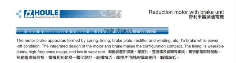 GHH/GHV medium gear reduciton power motor 2.2KW and 3.7KW