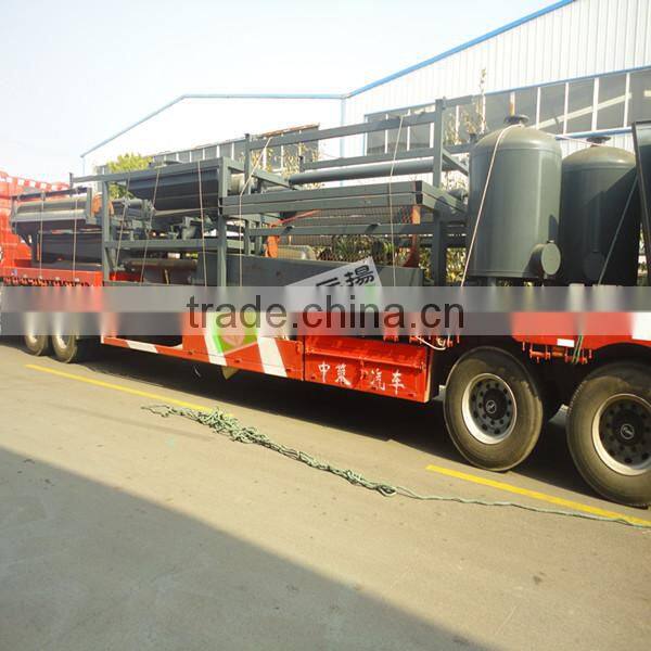 PBF type vacumm filter press use for chemical industrial wastewater dewatering