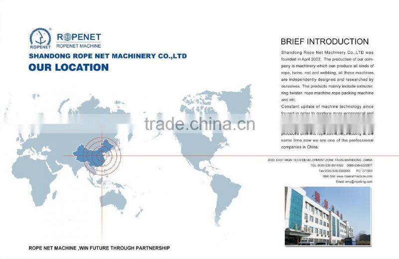 PP FILM ROPE MACHINE PP BALER TWINE MACHINE: https://youtu.be/UcEle1qTo5s