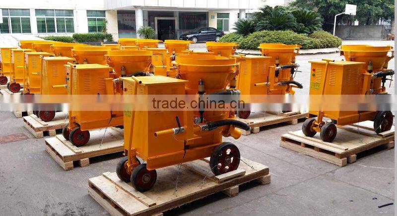 Produce over 20years 7m3/h electric shotcrete machine