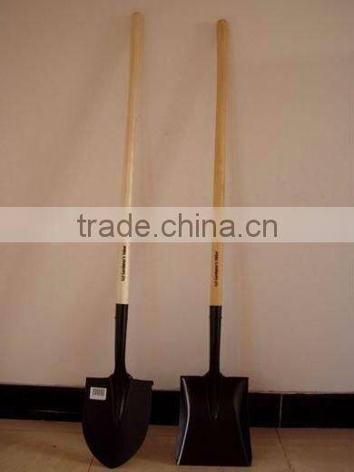 fiberglass handle D grip shovels