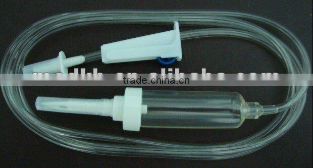Disposable infusion set with or without needle