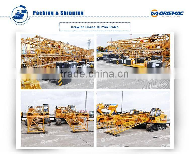 80 ton zoomlion QUY80 Crawler Crane for sale