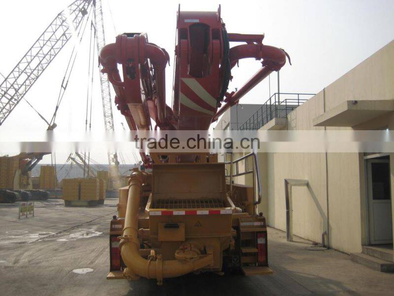 2017 hot sale 53m isuzu concrete pump truck
