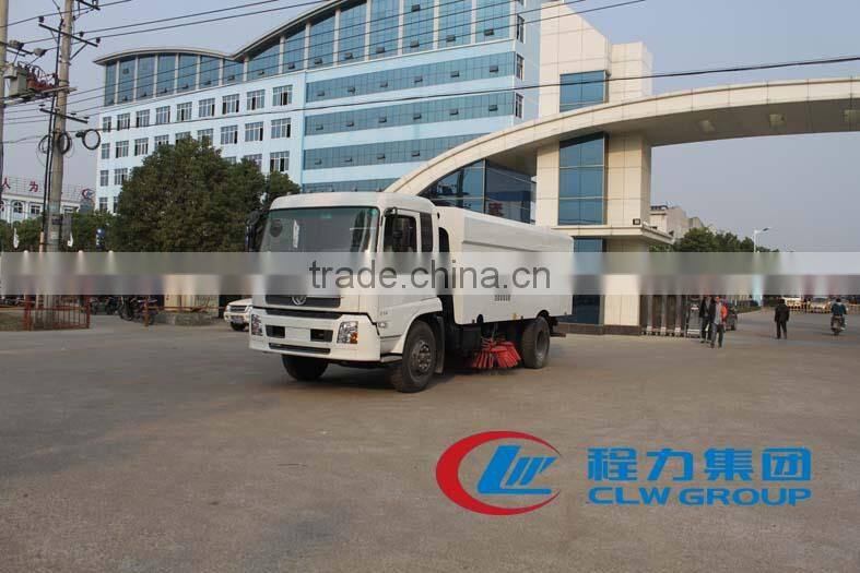 high quality low price vacuum road sweeper truck
