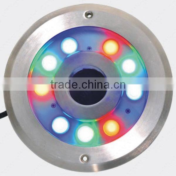VLT 27w 24vdc led underwater fountain lights for RGB led