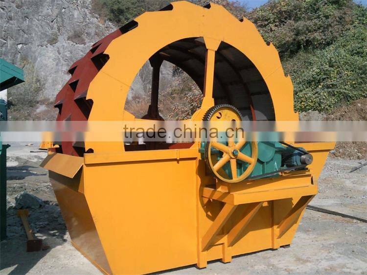 Best selling and energy saving wheel sand washer