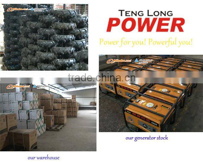 AC three phase electric start gasoline generator or manual start gasoline generator