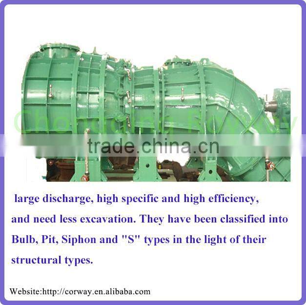 10KW Hydraulic Generator Tubular water turbine generator for home use