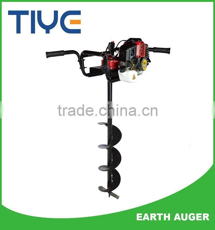 Gasoline Tools Supplier From China Earth Auger Machine With 150mm Drill Bits Price