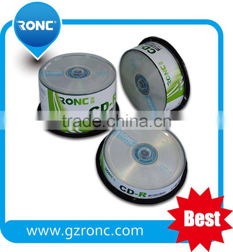 High performance Printable CD with 50 Pack for Burn Games