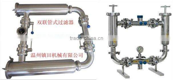 Promotional high quality SGS SUS304 SUS316L durable satainless steel cartridge filter