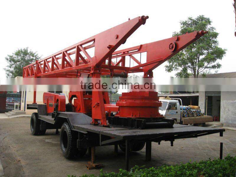 China supplier 1000m depth tractor mounted water well drill rig