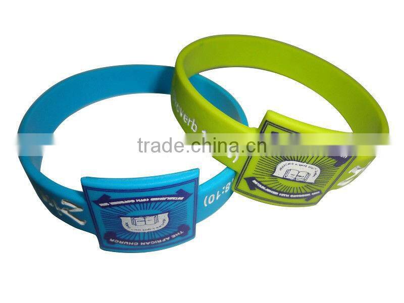 Many kinds of silicon wristband women and men custom silicone bracelet