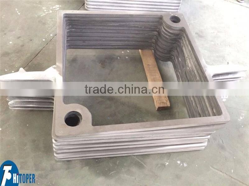 Stable performance cast iron hydraulic filter press machine with long use life