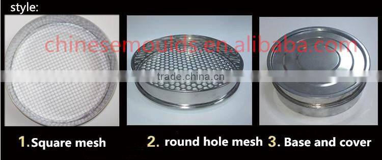 Stainless Steel Square Mesh Stamping Test Sieve