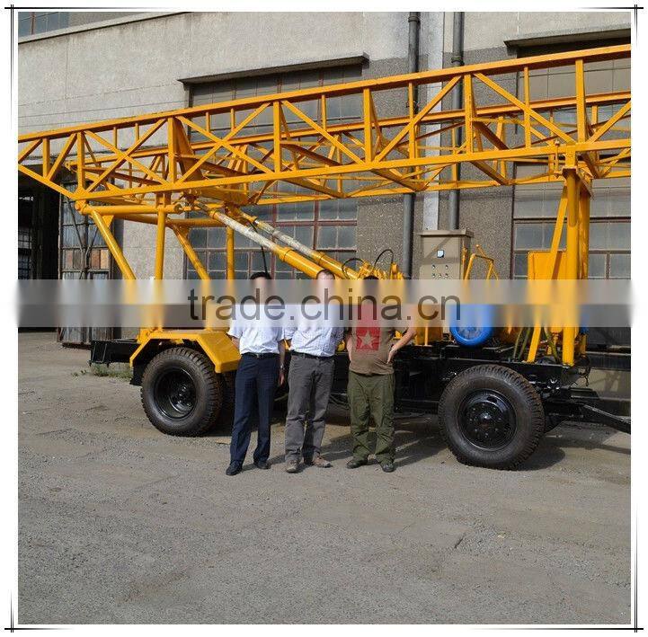 High drilling efficiency! High power! S400 trailer-hitched concrete core drilling machines