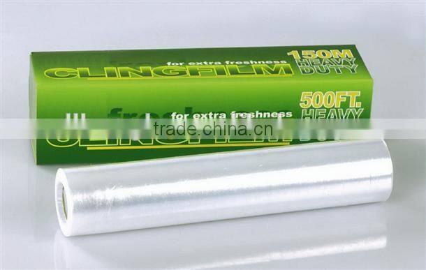 excellent gloss and clarity increases!!!PVC Cling Film for Food Wrap/PVC food wrapping film/PE CLING FILM