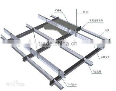 Galvanized keel support double C profile steel