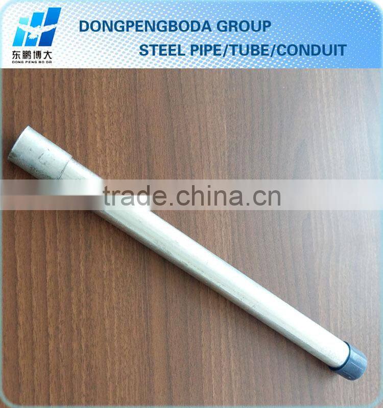 1" intermediate metallic tubing