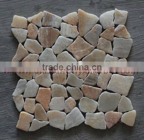 Top Quality Cheap Price ONYX TUMBLED MOSAIC TILES COLLECTIONS