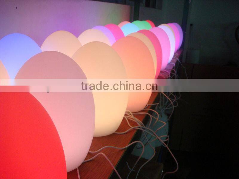 Hot sale decorative unbreakable multi color changing Disco Table Lamp