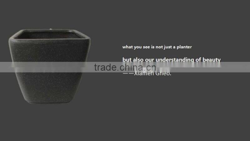 Simple design solid colour flower pots China supplier
