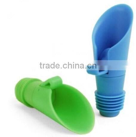 Colorful Wine Bottle Pourers and Stoppers