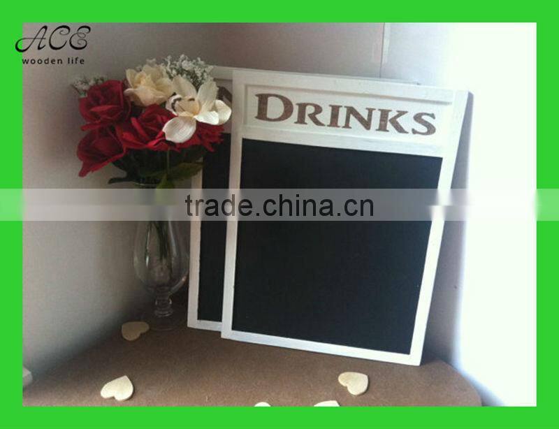 Custom wooden chalkboard Small wooden blackboard Portable blackboard