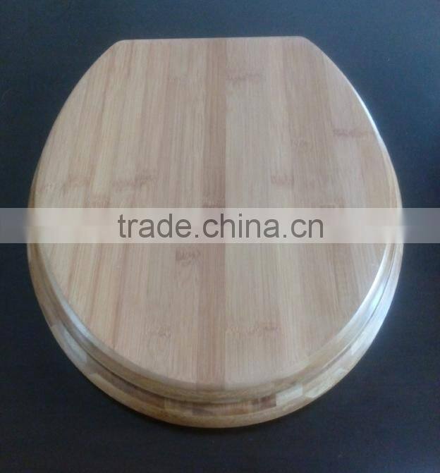 Cheap Price Carbonized/Natural/Stripes Bamboo Toilet Seat, Bamboo Toilet Seat,Carbonized natural Dark/Light bamboo toilet seat