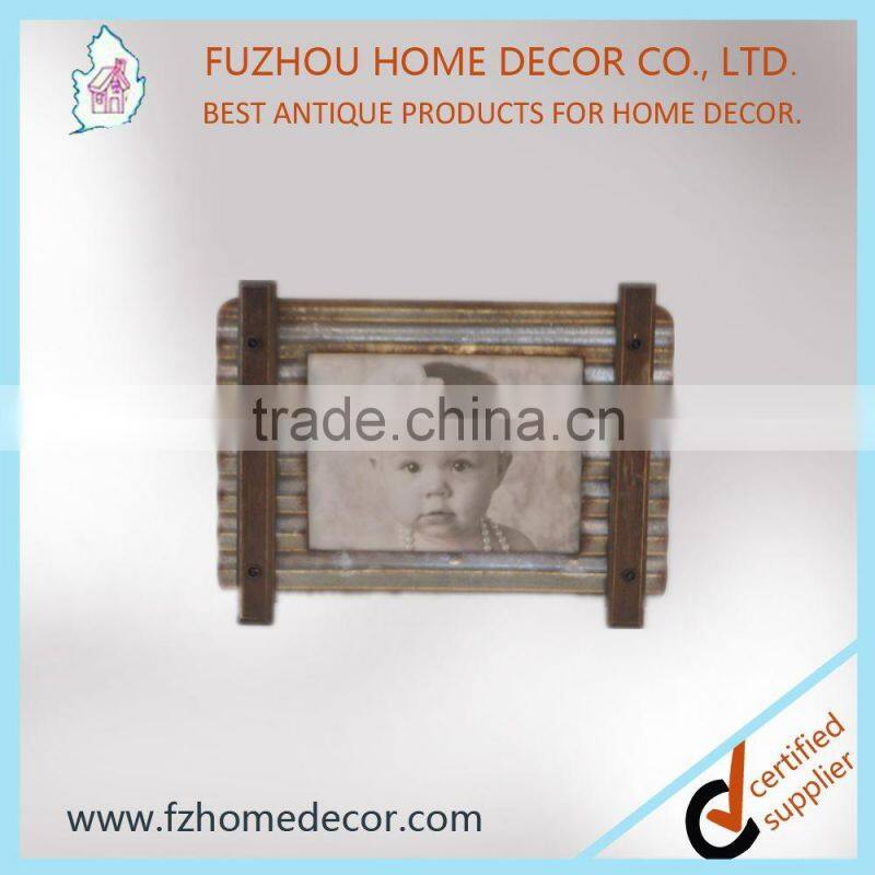 Vintage metal photo frame picture frame