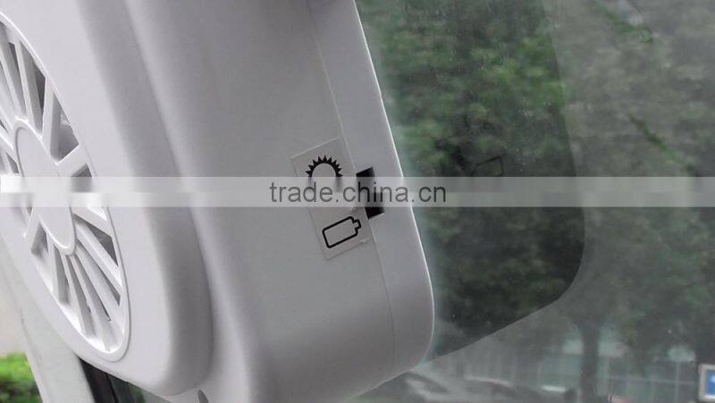 New Arrival Solar Car Exhaust Fan For Car Auto Evaporative Air Cooler Cooling Air Vent Cooler New