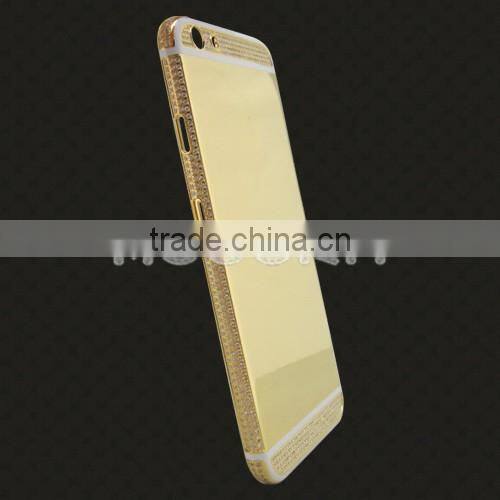 For iPhone 6s/6splus gold housing back cover replacement for iPhone6S,for iphone 6s gold housing